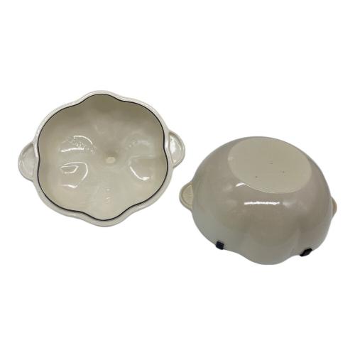 LE CREUSET (ルクルーゼ) ガーリックココット ホワイト