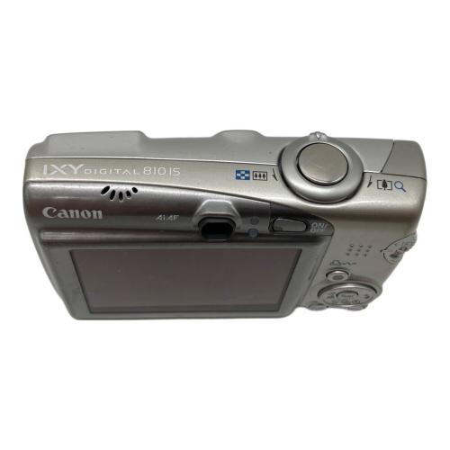 CANON (キヤノン) コンパクトデジタルカメラ PC1235 IXY DIGITAL 810 IS キズ有り