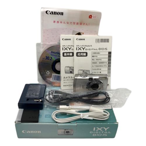 CANON (キヤノン) コンパクトデジタルカメラ PC1235 IXY DIGITAL 810 IS キズ有り