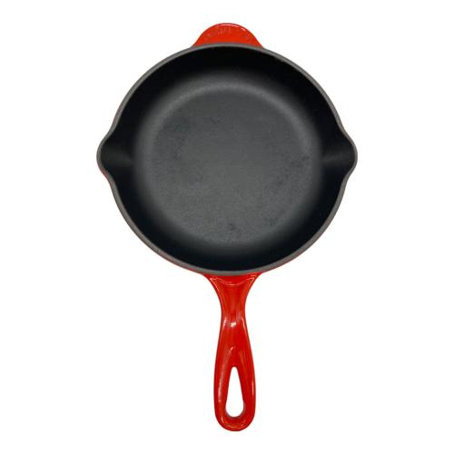 LE CREUSET (ルクルーゼ) スキレット レッド