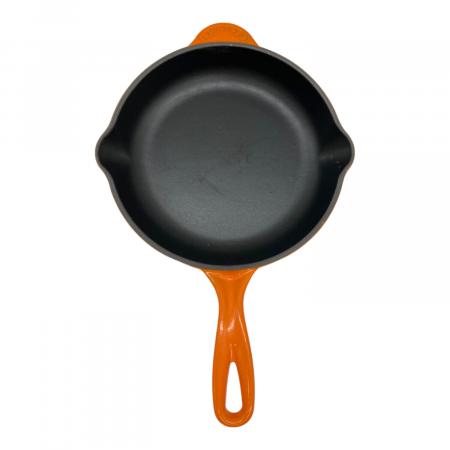 LE CREUSET (ルクルーゼ) スキレット オレンジ｜トレファクONLINE