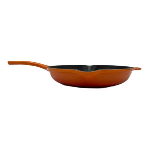 LE CREUSET (ルクルーゼ) スキレット オレンジ