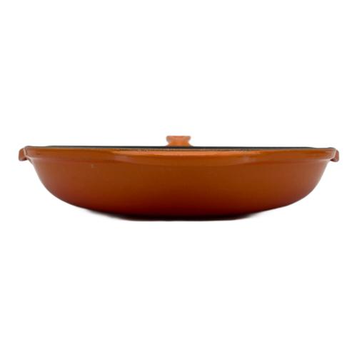 LE CREUSET (ルクルーゼ) スキレット オレンジ