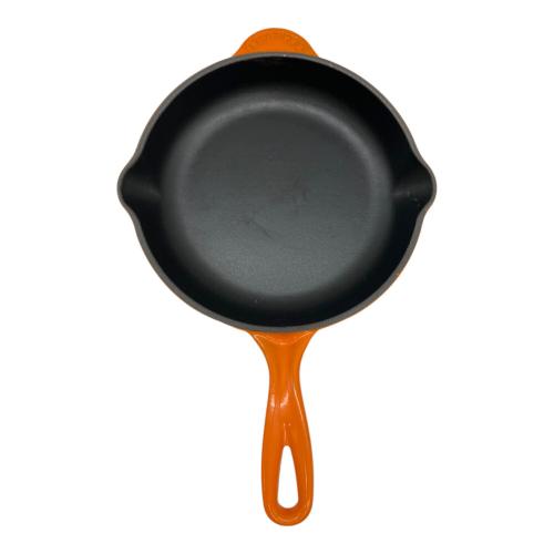 LE CREUSET (ルクルーゼ) スキレット オレンジ