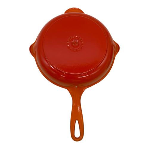 LE CREUSET (ルクルーゼ) スキレット オレンジ