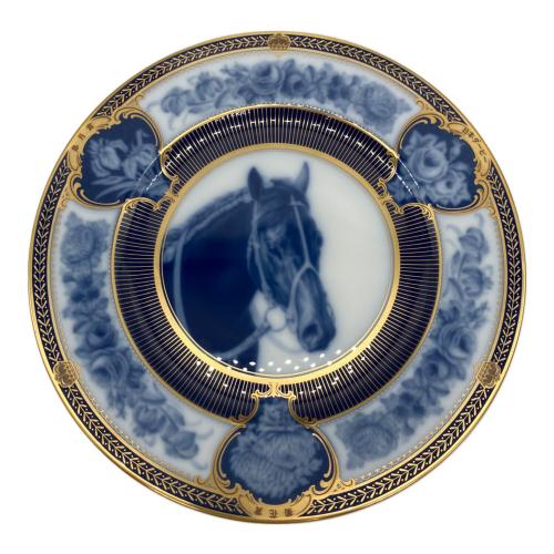 大倉陶園 (オオクラトウエン) 飾り皿 三冠馬 Mr.C.B. SIZE 28cm