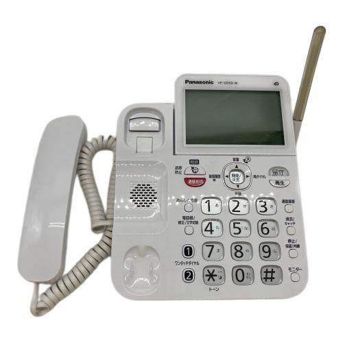 Panasonic (パナソニック) 子機付電話機 VE-GD69DL