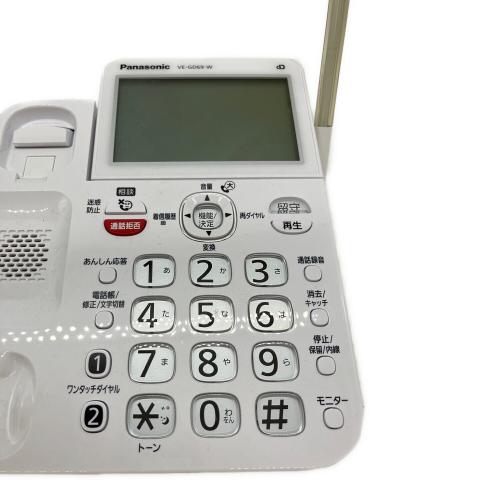 Panasonic (パナソニック) 子機付電話機 VE-GD69DL