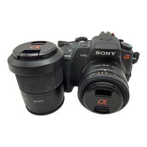 SONY (ソニー) ミラーレス一眼カメラ DSLR-A300 ※液晶使用不可
