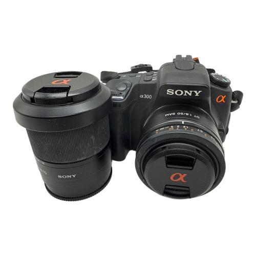SONY (ソニー) ミラーレス一眼カメラ DSLR-A300 ※液晶使用不可
