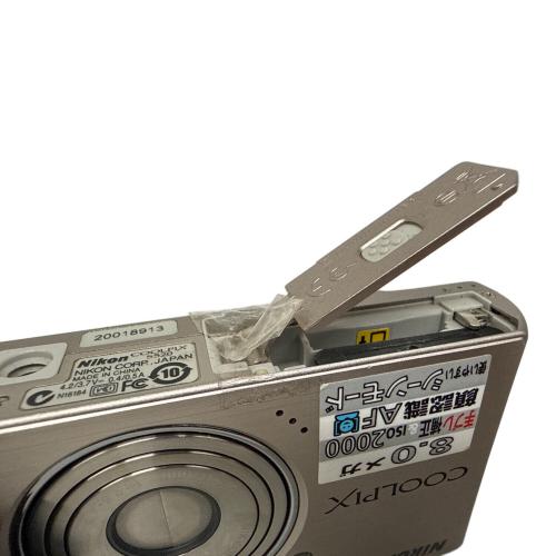Nikon (ニコン) コンパクトデジタルカメラ COOLPIX S520 ※底面劣化・使用感