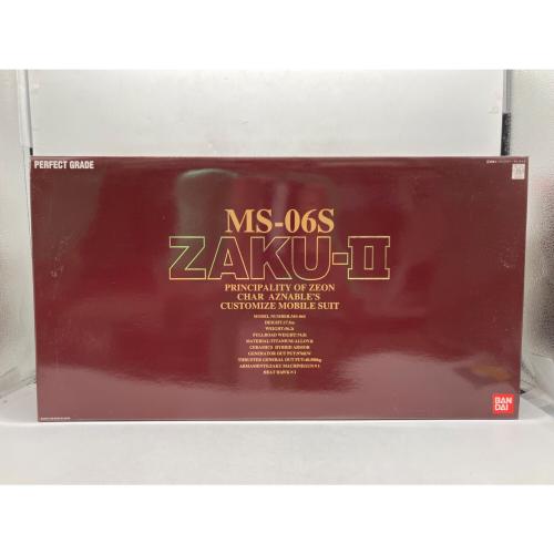 BANDAI (バンダイ) 1/60  シャア専用ザクII ガンプラ MS-06F
