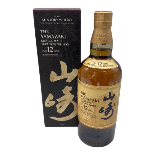 サントリー 山崎 ジャパニーズウィスキー 12年 700ml