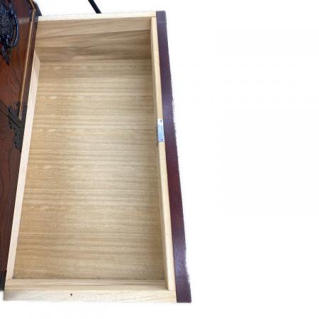 T58 飛鳥工芸家具 船箪笥 欅 飛鳥工芸家具 (アスカコウゲイカグ) 欅箪笥 @ ブラウン｜トレファクONLINE