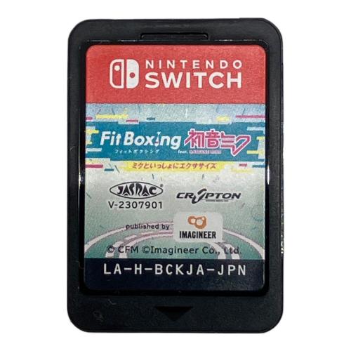 フィットボクシング feat.初音ミク ミクといっしょにエクササイズ Nintendo Switch用ソフト CERO A (全年齢対象)
