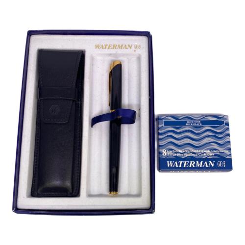 WATERMAN (ウォーターマン) 万年筆 ※インク薄れ有り ブラック