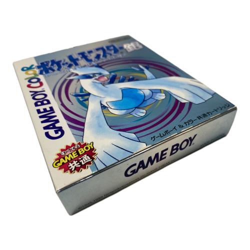 任天堂 ポケットモンスター銀 ゲームボーイ用ソフト 00刻印