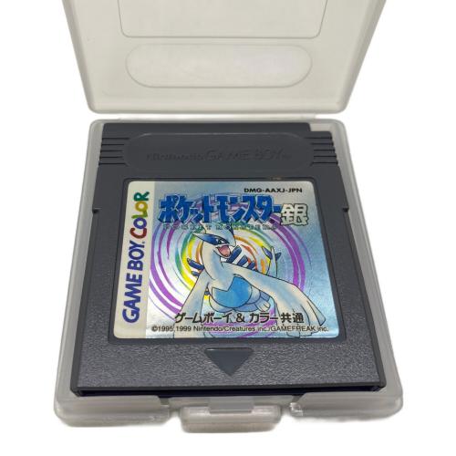 任天堂 ポケットモンスター銀 ゲームボーイ用ソフト 00刻印