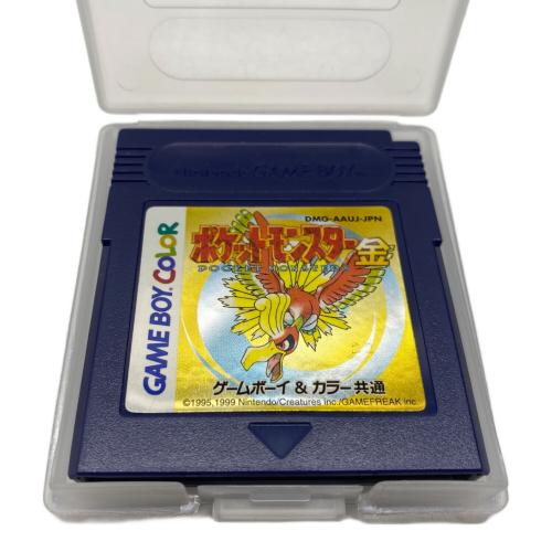 任天堂　ポケットモンスター 金 ゲームボーイ用ソフト 22刻印