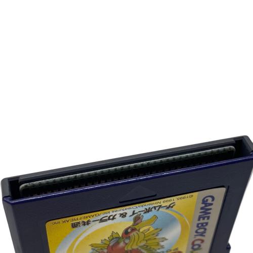 任天堂　ポケットモンスター 金 ゲームボーイ用ソフト 22刻印