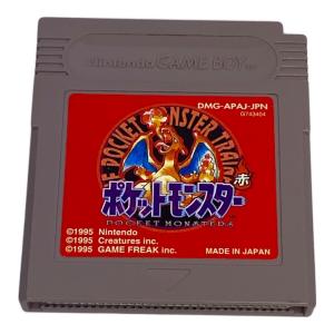 任天堂 (ニンテンドウ) ポケットモンスター 赤 ゲームボーイ用ソフト 22A刻印 CERO A (全年齢対象)