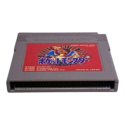 任天堂 (ニンテンドウ) ポケットモンスター 赤 ゲームボーイ用ソフト 22A刻印 CERO A (全年齢対象)