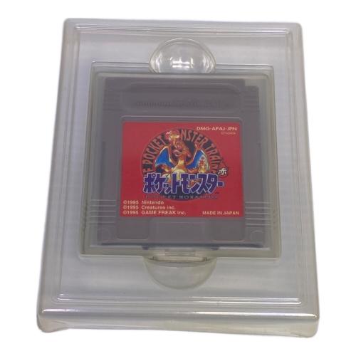 任天堂 (ニンテンドウ) ポケットモンスター 赤 ゲームボーイ用ソフト 22A刻印 CERO A (全年齢対象)