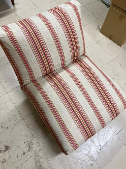 journal standard Furniture (ジャーナルスタンダードファニチャー) Rodez chair 75 ライトグレー×レッド Rodez