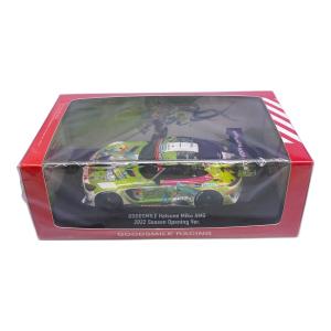 GOODSMILE RACING (グッドスマイルレーシング) 1/43 グッドスマイル初音ミク AMG 2022 開幕戦Ver. モデルカー