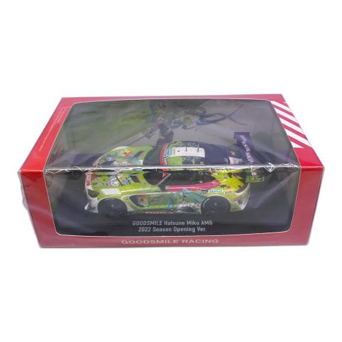 GOODSMILE RACING (グッドスマイルレーシング) 1/43 グッドスマイル初音ミク AMG 2022 開幕戦Ver. モデルカー