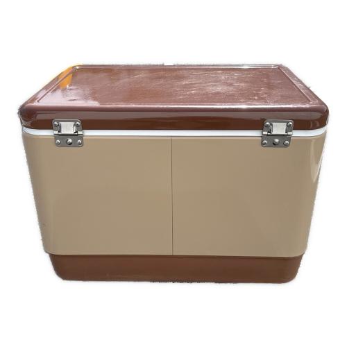 Coleman (コールマン) 54QT ステンレススチールベルトクーラー ベージュ×ブラウン