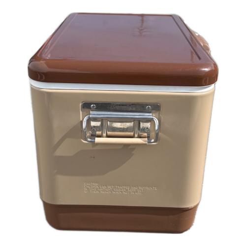 Coleman (コールマン) 54QT ステンレススチールベルトクーラー ベージュ×ブラウン