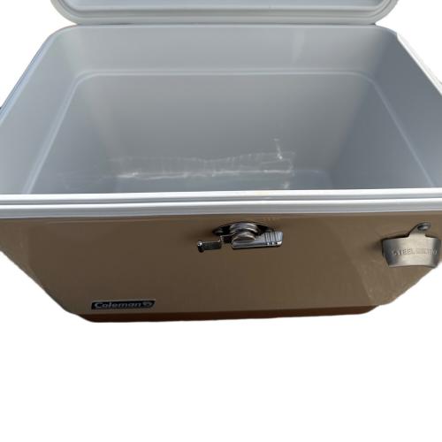 Coleman (コールマン) 54QT ステンレススチールベルトクーラー ベージュ×ブラウン