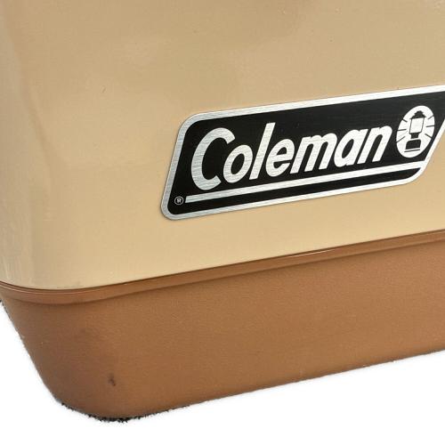 Coleman (コールマン) 54QT ステンレススチールベルトクーラー ベージュ×ブラウン