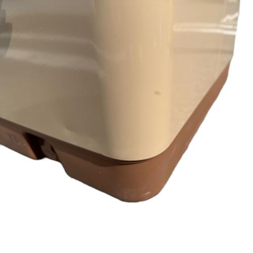 Coleman (コールマン) 54QT ステンレススチールベルトクーラー ベージュ×ブラウン