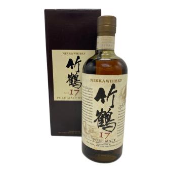 ニッカ 竹鶴 ジャパニーズウイスキー 17年 ピュアモルト ※ラベルヨゴレ 700ml