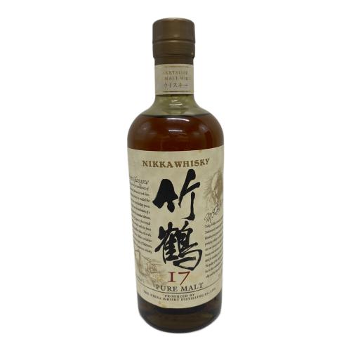 ニッカ 竹鶴 ジャパニーズウイスキー 17年 ピュアモルト ※ラベルヨゴレ 700ml