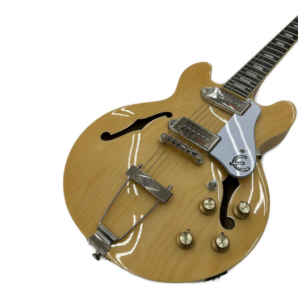 Epiphone (エピフォン) エレキギター ナチュラル Casino Coupe