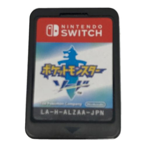 Nintendo Switch用ソフト ポケットモンスター ソード CERO A (全年齢対象)