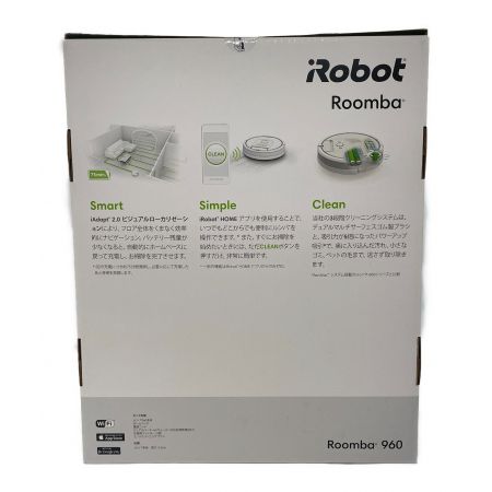 iRobot (アイロボット) ロボットクリーナー 未開封 Roomba960 純正バッテリー