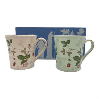 Wedgwood (ウェッジウッド) マグカップ ワイルドストロベリー 2Pセット