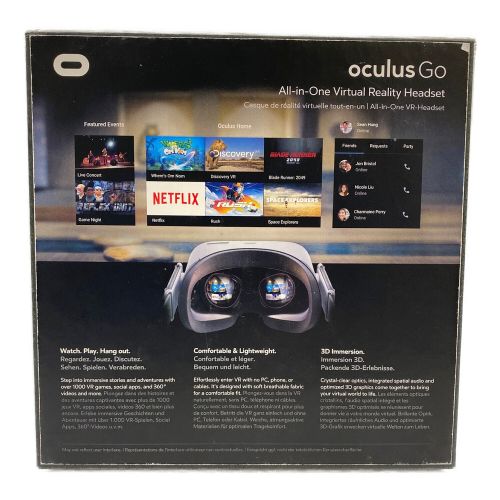 oculus GO Standalone VR 32GB｜トレファクONLINE