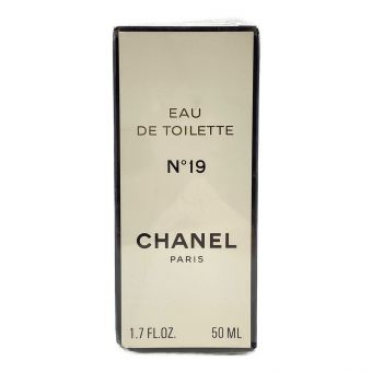 CHANEL (シャネル) N°19 オードゥ トワレット 50ml 未使用品