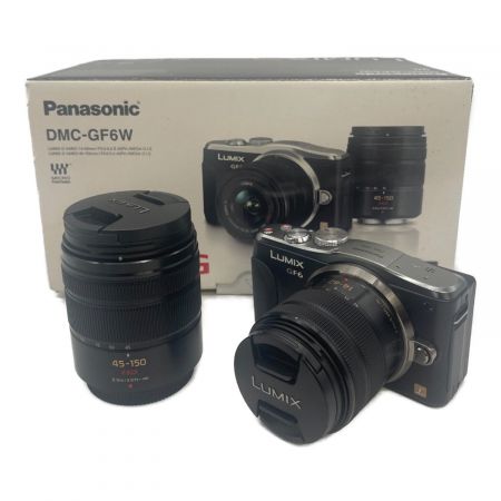 Panasonic (パナソニック) デジタルカメラ DMC-GF6W 1668万画素(総画素) フォーサーズ 4/3型 LiveMOS 専用電池 SDHCカード SDカード SDXCカード FR3DA502051