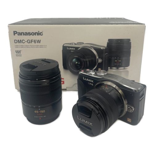 Panasonic (パナソニック) デジタルカメラ DMC-GF6W 1668万画素(総画素 ...
