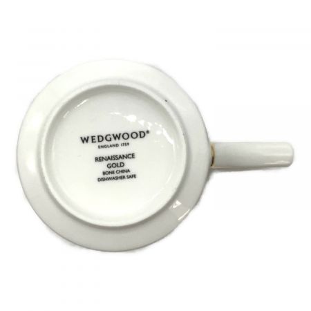 Wedgwood (ウェッジウッド) ペアマグカップ ルネッサンスゴールド＆ルネッサンスグレイ