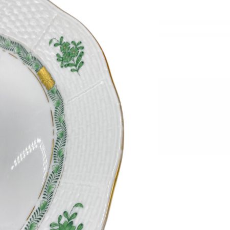 【美品・箱付き】ヘレンド アポニーグリーン 26cm プレート Herend (ヘレンド) アポニーグリーン プレート 26㎝｜トレファクONLINE