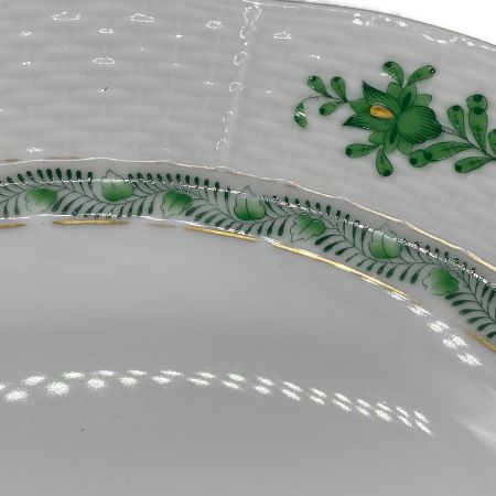 Herend (ヘレンド) アポニーグリーン プレート 26㎝｜トレファクONLINE