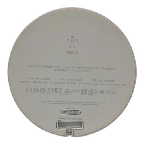 Belkin (ベルキン) MagSafe3-in-1磁気ワイヤレス充電器 WIZ009