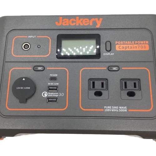 Jackery (ジャックリ) ポータブル電源Captain708 PTB071｜トレファクONLINE